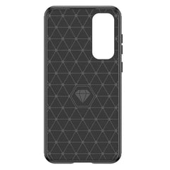 Carbon cover til Samsung A55 - Sort