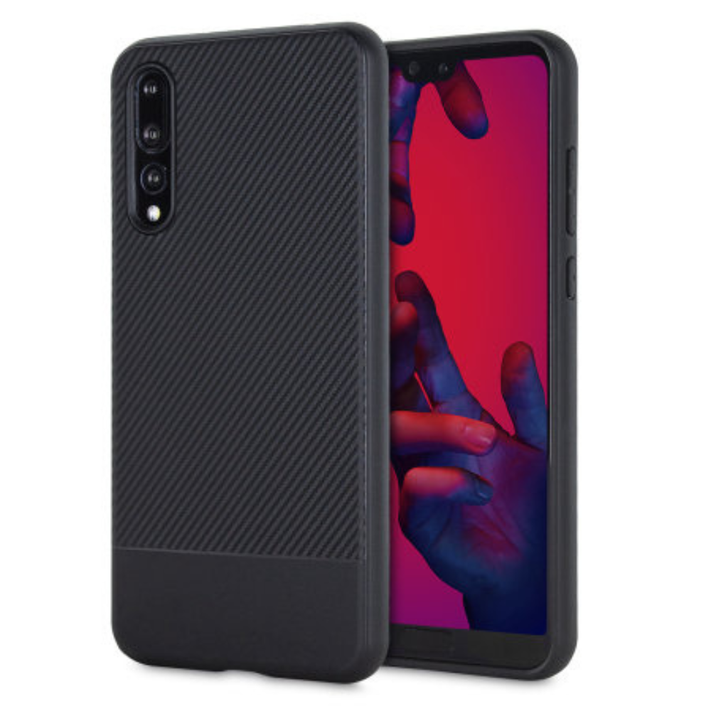 Carbon beskyttelses cover til Huawei P20 Pro - reFix.dk