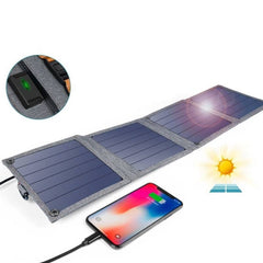 Choetech 14W solcellepanel oplader - reFix.dk
