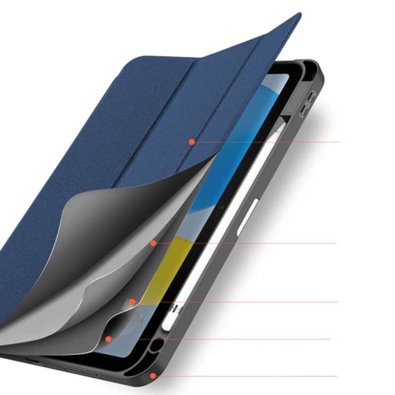 Dux Ducis Domo Smart Cover til iPad 11 (2025) / iPad 10.9 (2022) - Blå