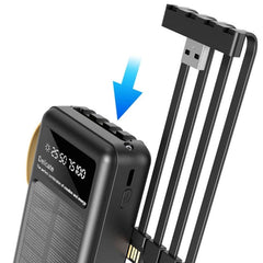 Dudao 20000mAh solcelle powerbank - 1 - reFix.dk