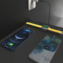 Dudao 3 i 1 opladerkabel til iPhone, iPad og Apple Watch