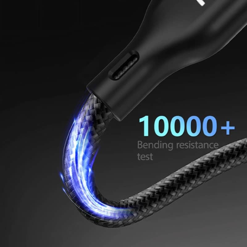 Dudao 3 i 1 opladerkabel til iPhone, iPad og Apple Watch