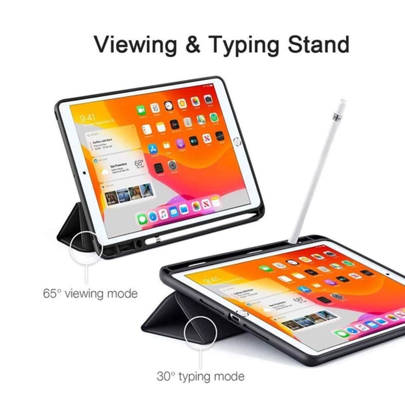 ESR Rebound Pencil cover til iPad 10.2 (2021/2020/2019) - Sort