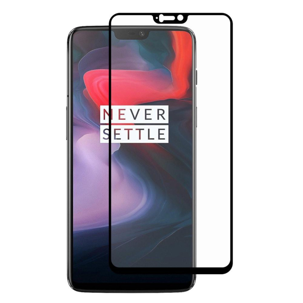 Full Glue skærmbeskyttelse til OnePlus 6 - reFix.dk