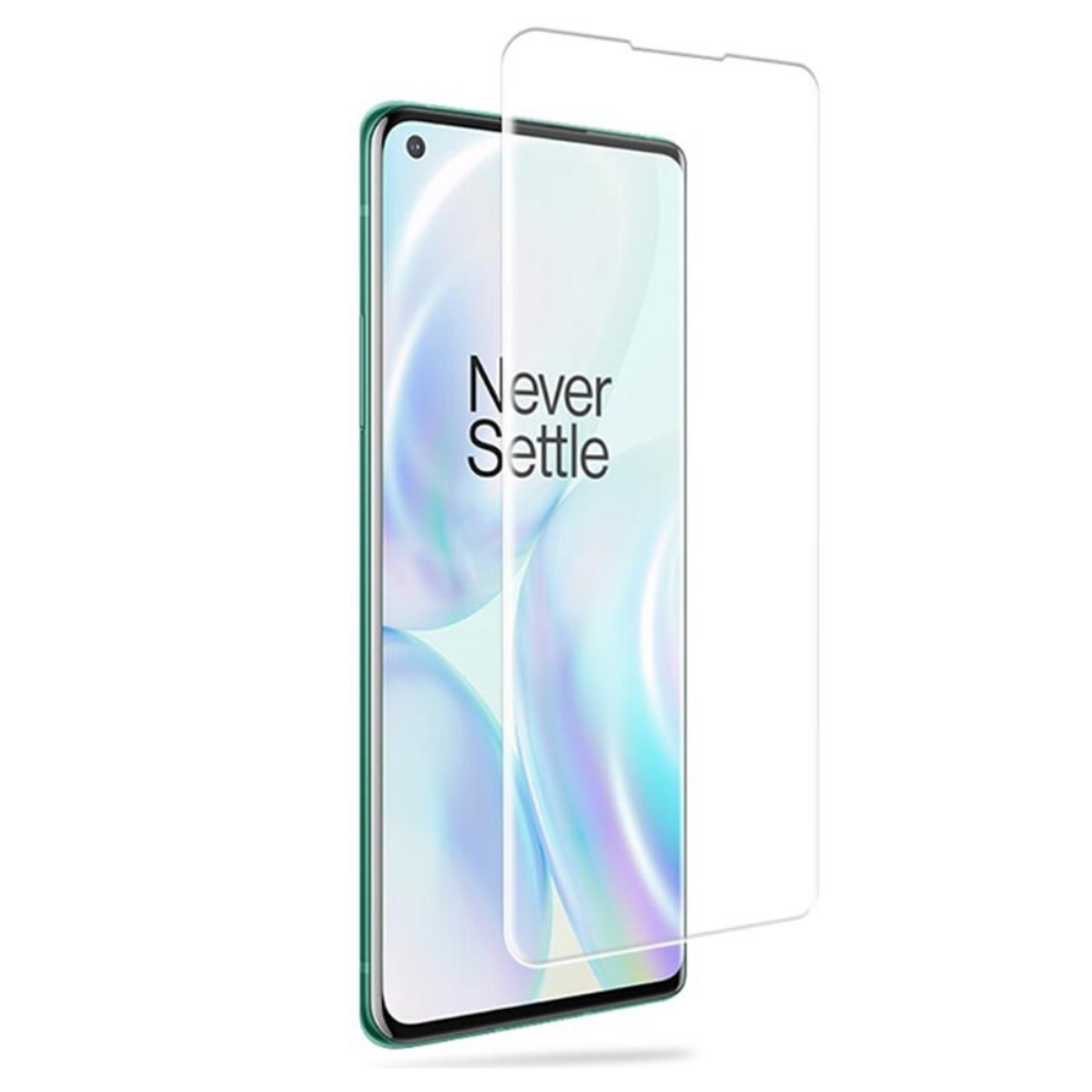 Full cover curved UV skærmbeskyttelse til OnePlus 7 Pro - 1 - reFix.dk