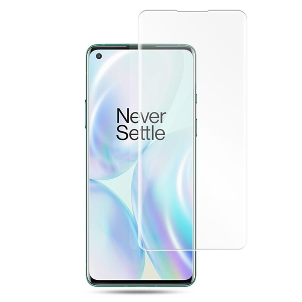 Full cover curved UV skærmbeskyttelse til OnePlus 7 Pro - reFix.dk