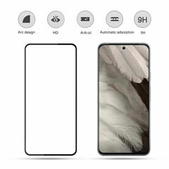 Premium full cover skærmbeskyttelse til Google Pixel 8A