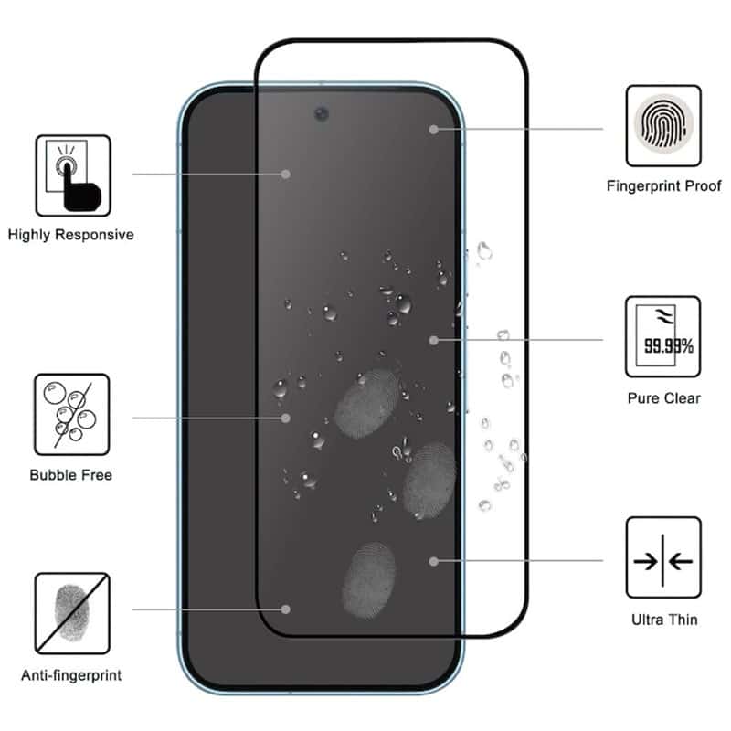 Google Pixel 9 / 9 Pro skærmbeskyttelse - 1 - reFix.dk