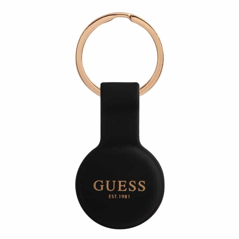 Guess AirTag silikone cover sort - reFix.dk