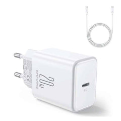 Joyroom USB-C PD 20W oplader med USB-C kabel (1m) - reFix.dk
