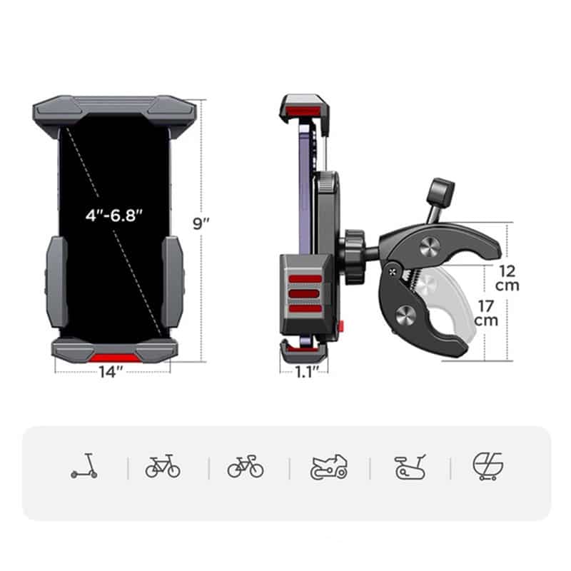 Joyroom mobilholder til motorcykel / cykel