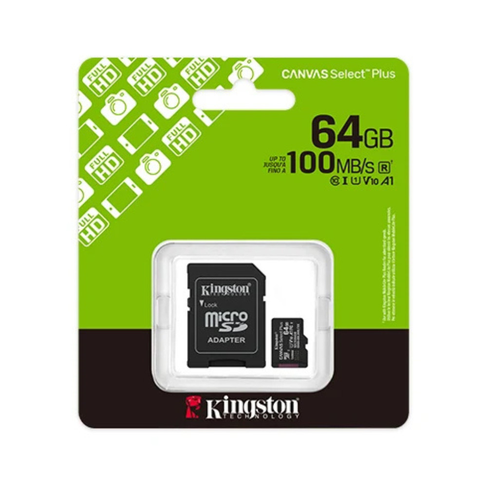 Kingston Canvas Select Plus microSD Hukommelseskort