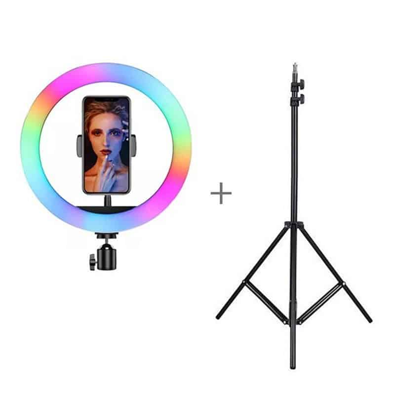 LED Ring light med universal tripod stativ - reFix.dk