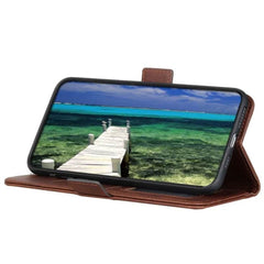Læder flip cover til Samsung A23 5G