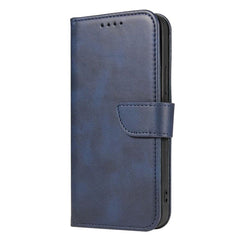 Læder flip cover til Samsung S24 Plus - Blå - reFix.dk
