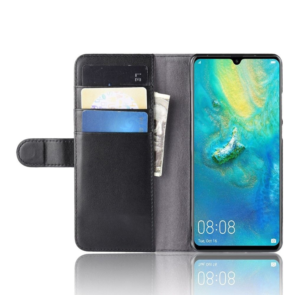 Læder flip cover til Huawei P30 Pro - 3 - reFix.dk