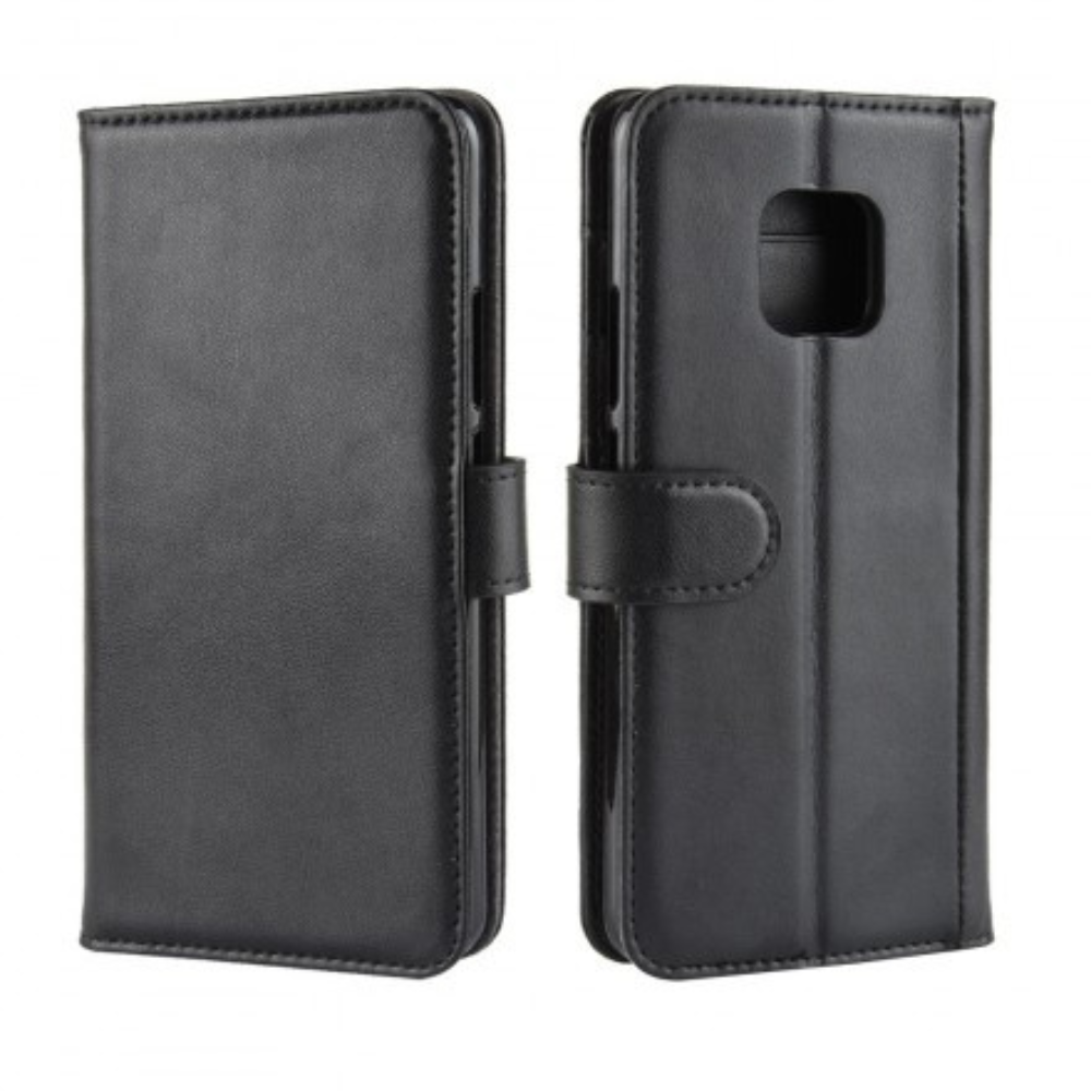 Læder flip cover til Huawei Mate 20 Pro - reFix.dk