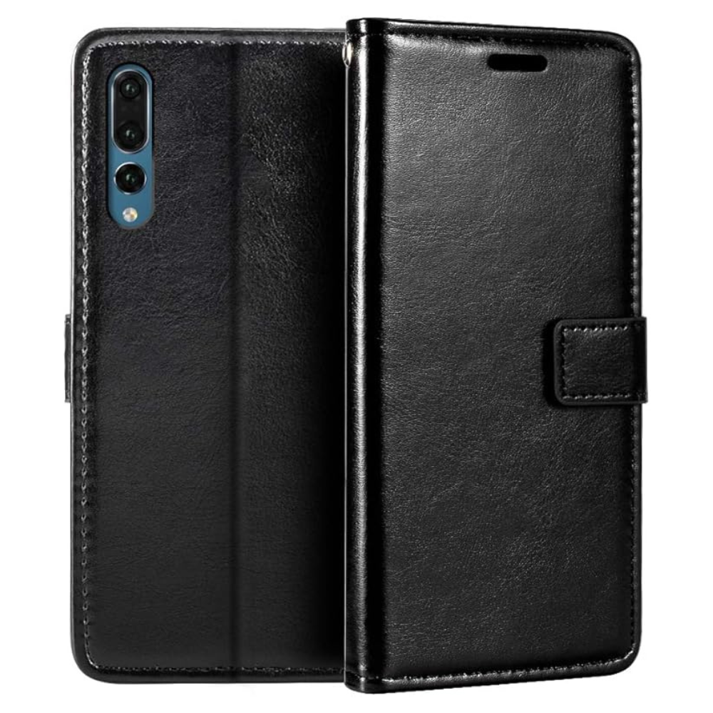 Læder flip cover til Huawei P20 Pro - reFix.dk