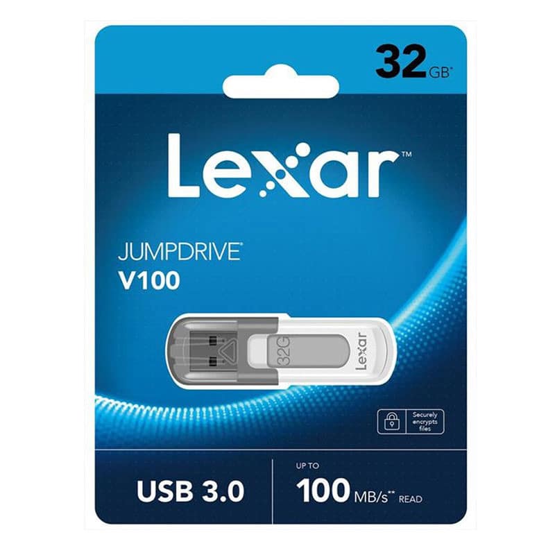 Lexar JumpDrive USB-stik V100 32GB USB 3.0 - 2 - reFix.dk