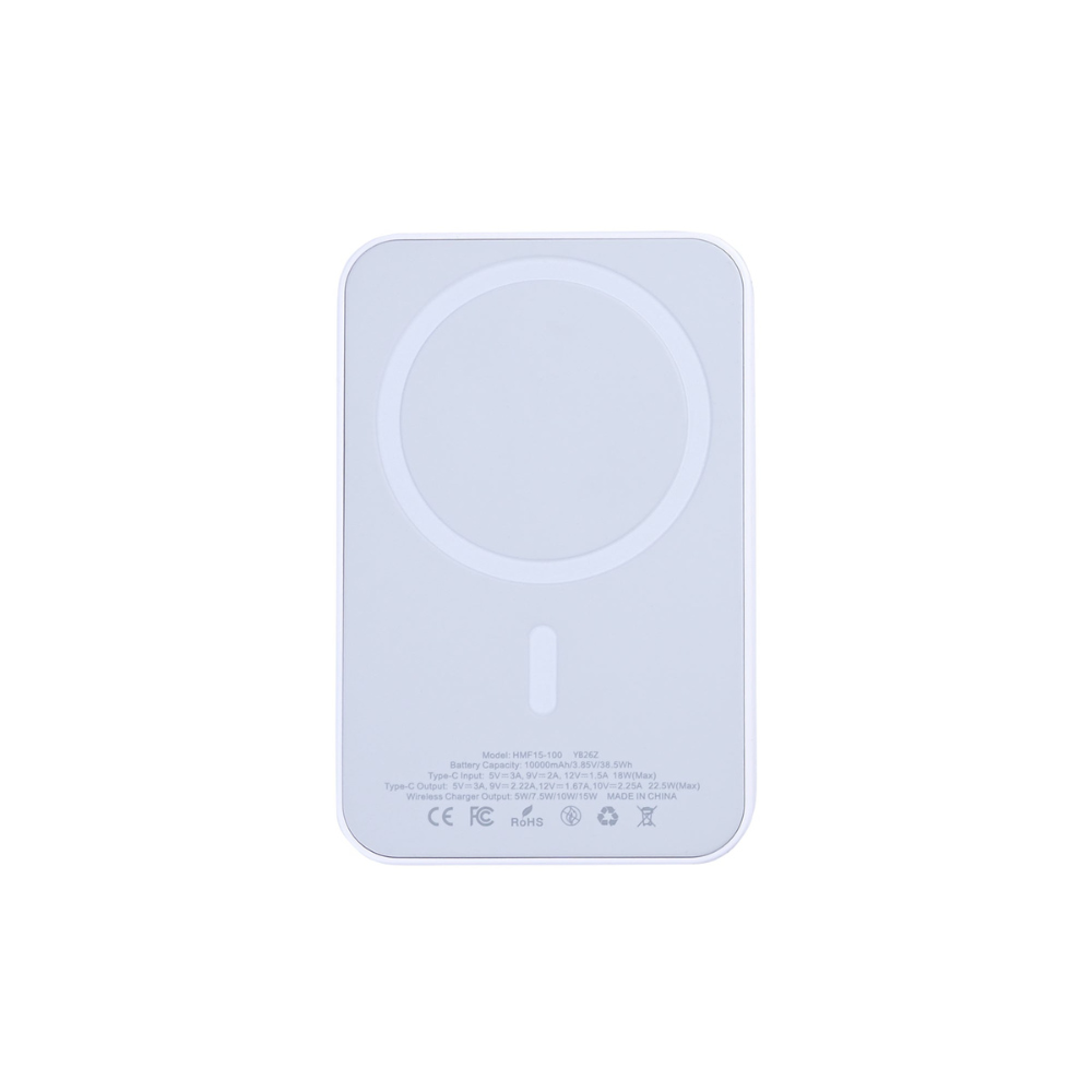 MagSafe Powerbank 10000 mAh – Magnetisk & Trådløs Opladning - 2 - reFix.dk