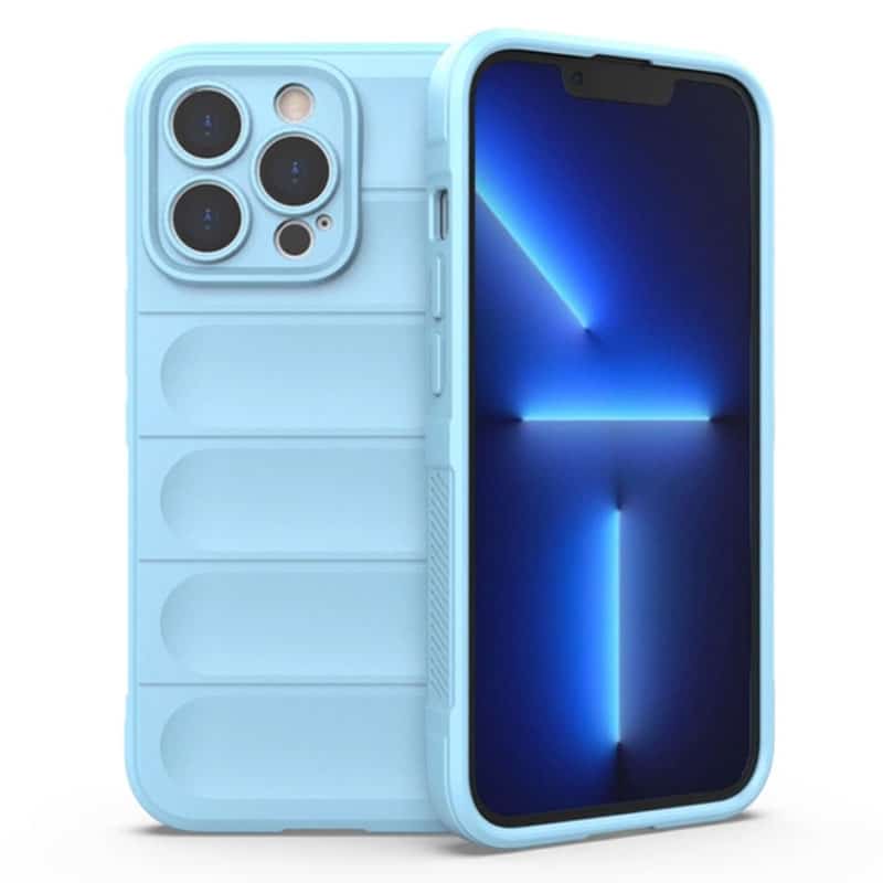 Magic Shield cover til iPhone 13 Pro - Lys blå - reFix.dk