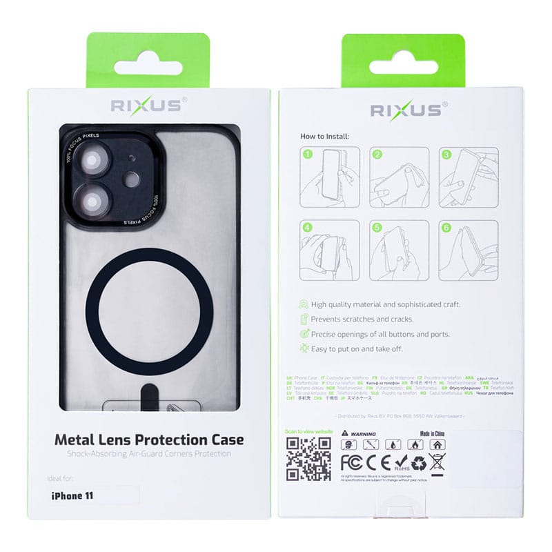 Metal lens cover med magsafe til iPhone 11