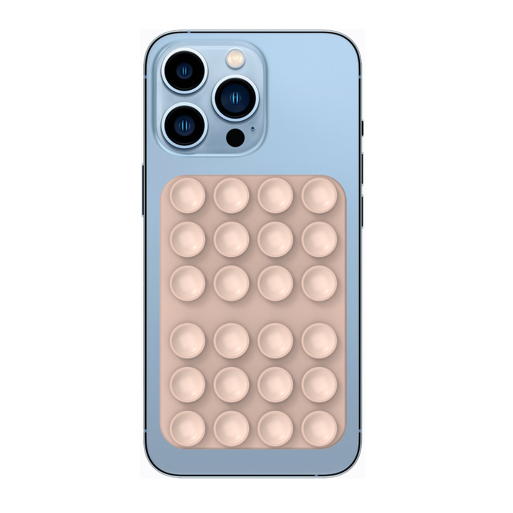 MagSafe Mobilholder med Sugekop - Pink-sand | reFix.dk