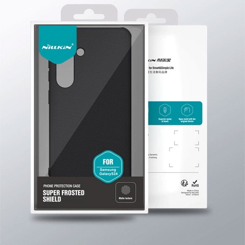 Nillkin super frosted shield Pro cover til Samsung S24 - 4 - reFix.dk