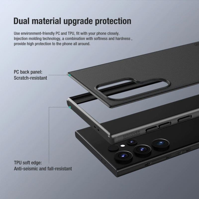 Nillkin super frosted shield pro cover til Samsung S24 Ultra