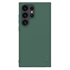 Nillkin super frosted shield pro cover til Samsung S24 Ultra - Grøn - reFix.dk