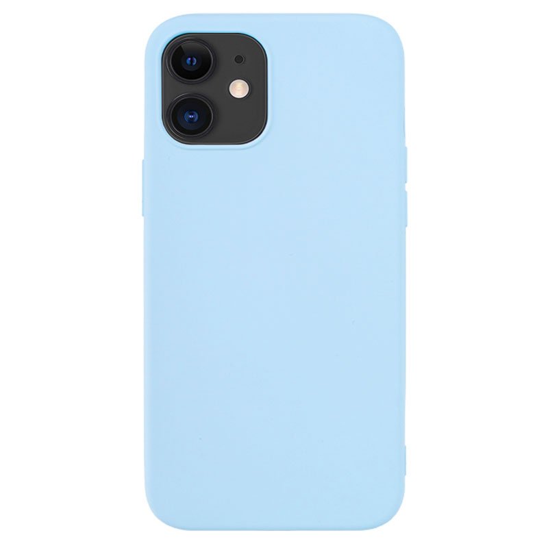 Original silikone cover til iPhone 11 - pastel blå - reFix.dk