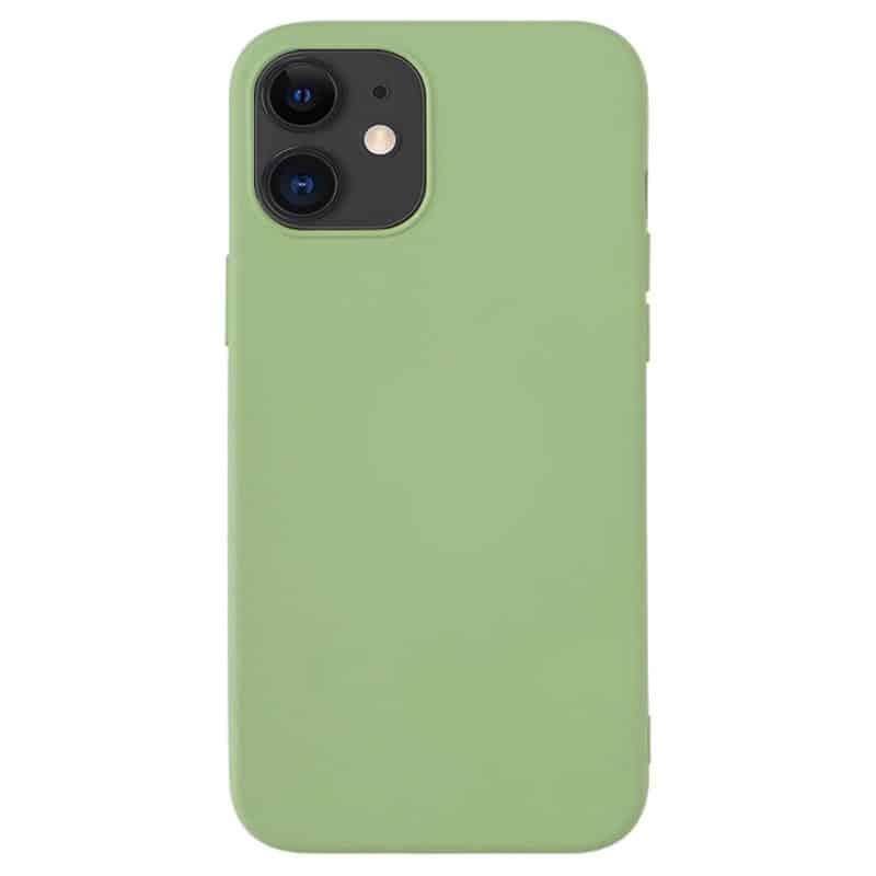 Original silikone cover til iPhone 11 - pastel grøn - reFix.dk