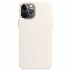 Original silikone cover til iPhone 11 Pro - hvid - reFix.dk