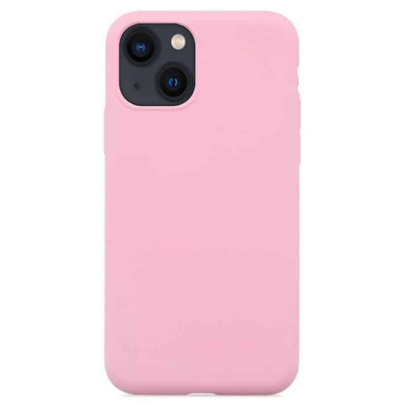 Original silikone cover med MagSafe til iPhone 13 | 13 mini - pastel pink - reFix.dk