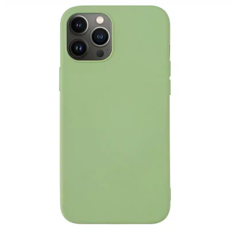 Original silikone cover med MagSafe til iPhone 13 Pro | 12 Pro - pastel grøn - reFix.dk