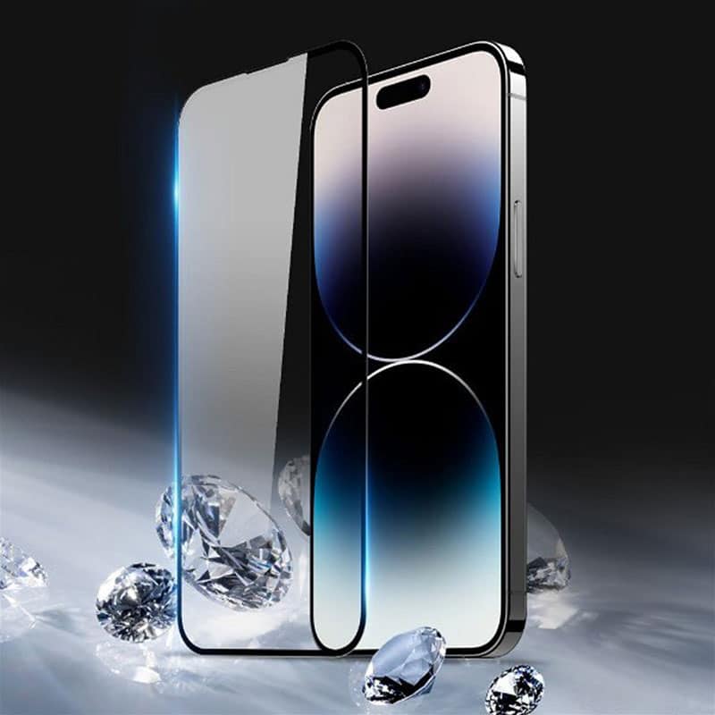 Premium full cover skærmbeskyttelse til iPhone 15 Pro
