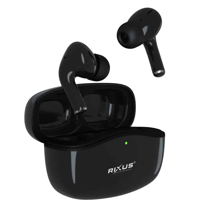 Premium trådløse earbuds med noise cancellation - Sort - reFix.dk