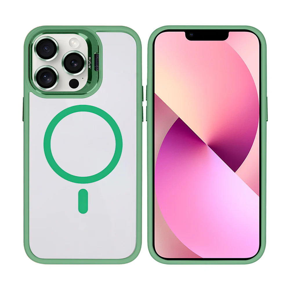 Premium Clear Case med MagSafe til iPhone 12 Pro Max (+kamera beskyttelsesglas)