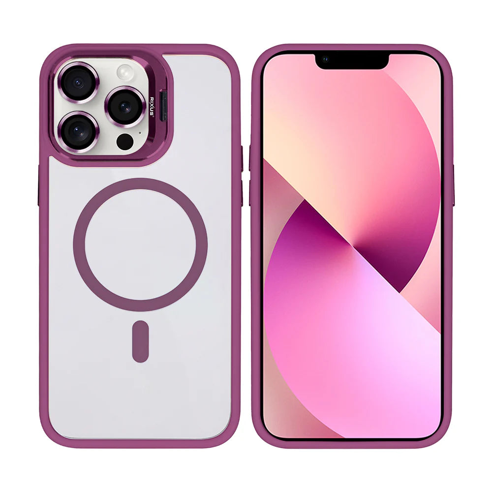 Premium Clear Case med MagSafe til iPhone 12 Pro Max (+kamera beskyttelsesglas)