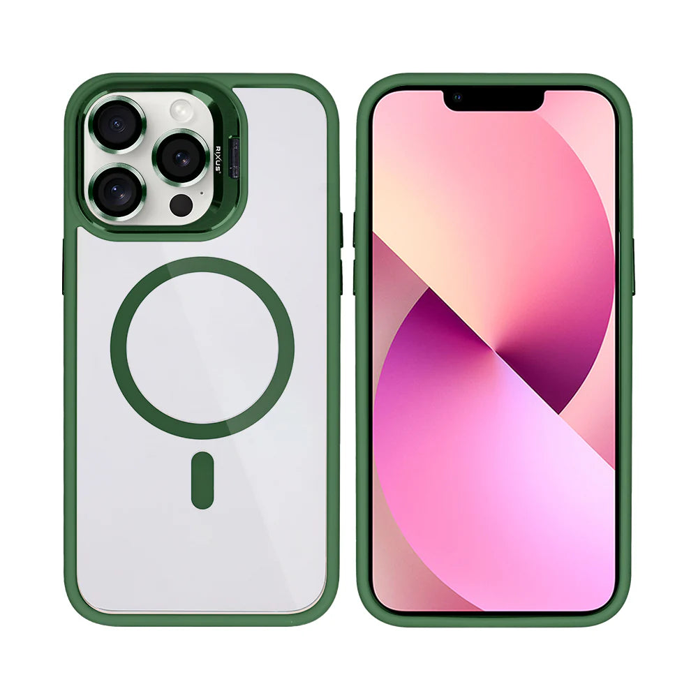 Premium Clear Case med MagSafe til iPhone 12 Pro Max (+kamera beskyttelsesglas)