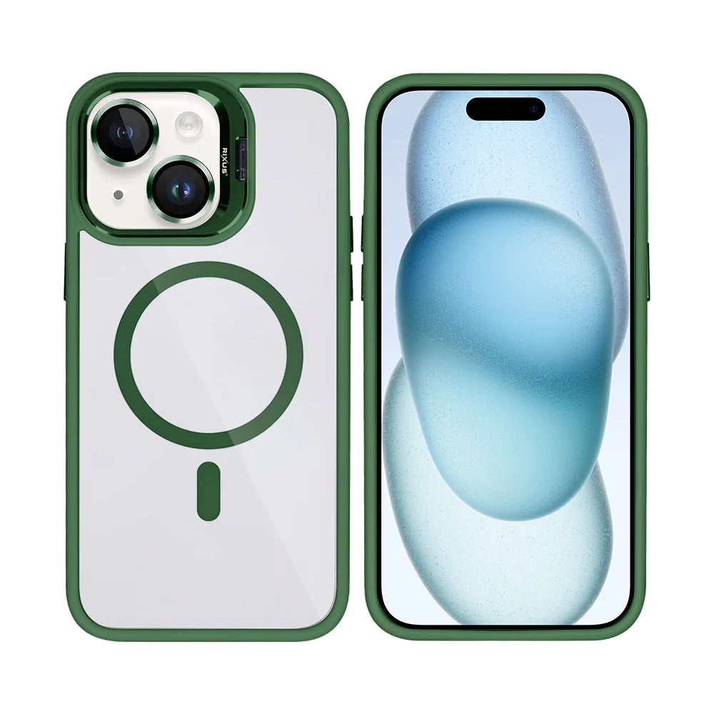 Premium Clear Case med MagSafe til iPhone 15 (+kamera beskyttelsesglas)