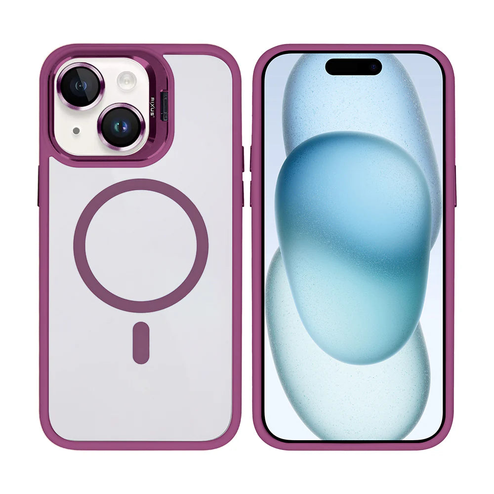 Premium Clear Case med MagSafe til iPhone 15 (+kamera beskyttelsesglas)