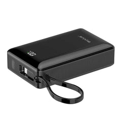 Rixus 20000 mAh Powerbank med USB-C kabel