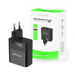Rixus PD 30W hurtig oplader 1 - reFix.dk