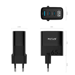 Rixus PD 65W hurtig oplader