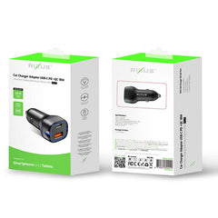 Rixus RXCC13 biloplader med USB-C - 3 - reFix.dk