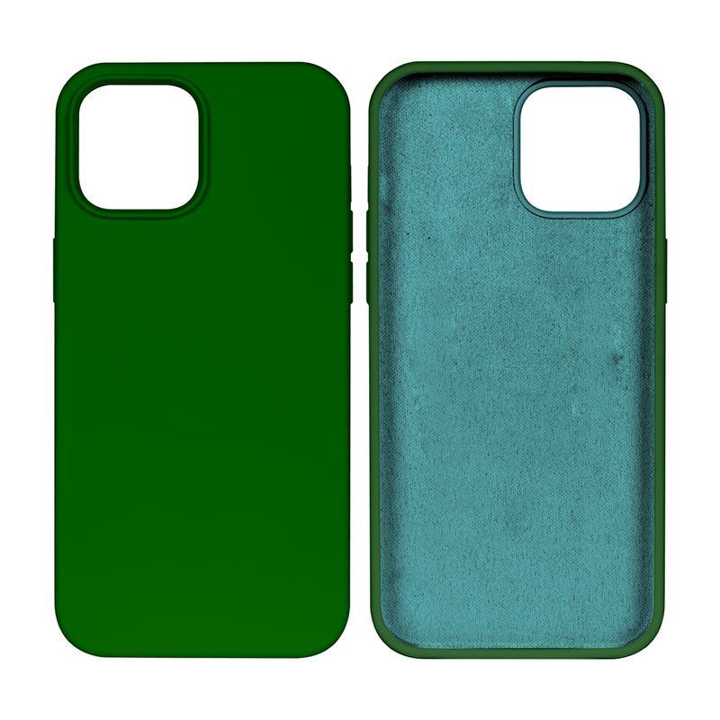 Rixus Soft TPU cover til iPhone 15 Pro Green - reFix.dk