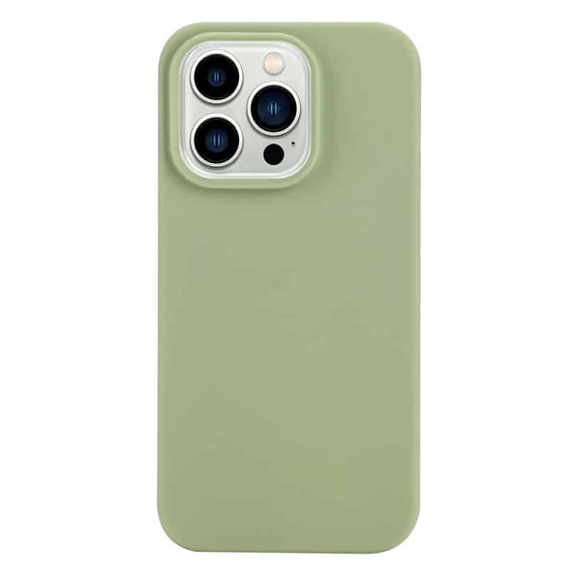Rixus Soft TPU cover til iPhone 15 Pro Matcha - reFix.dk