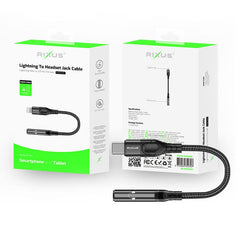 Rixus USB-C til 3,5 mm jackstik adapter